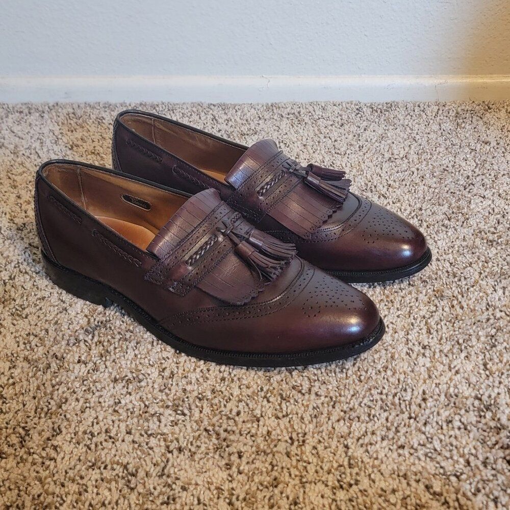 Men's Allen Edmonds Bradenton 10.5 D Tassel Kiltie Loafers